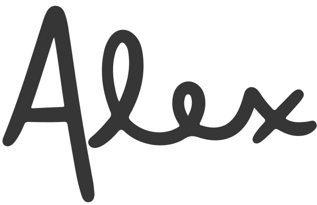 Alex Steele's signature