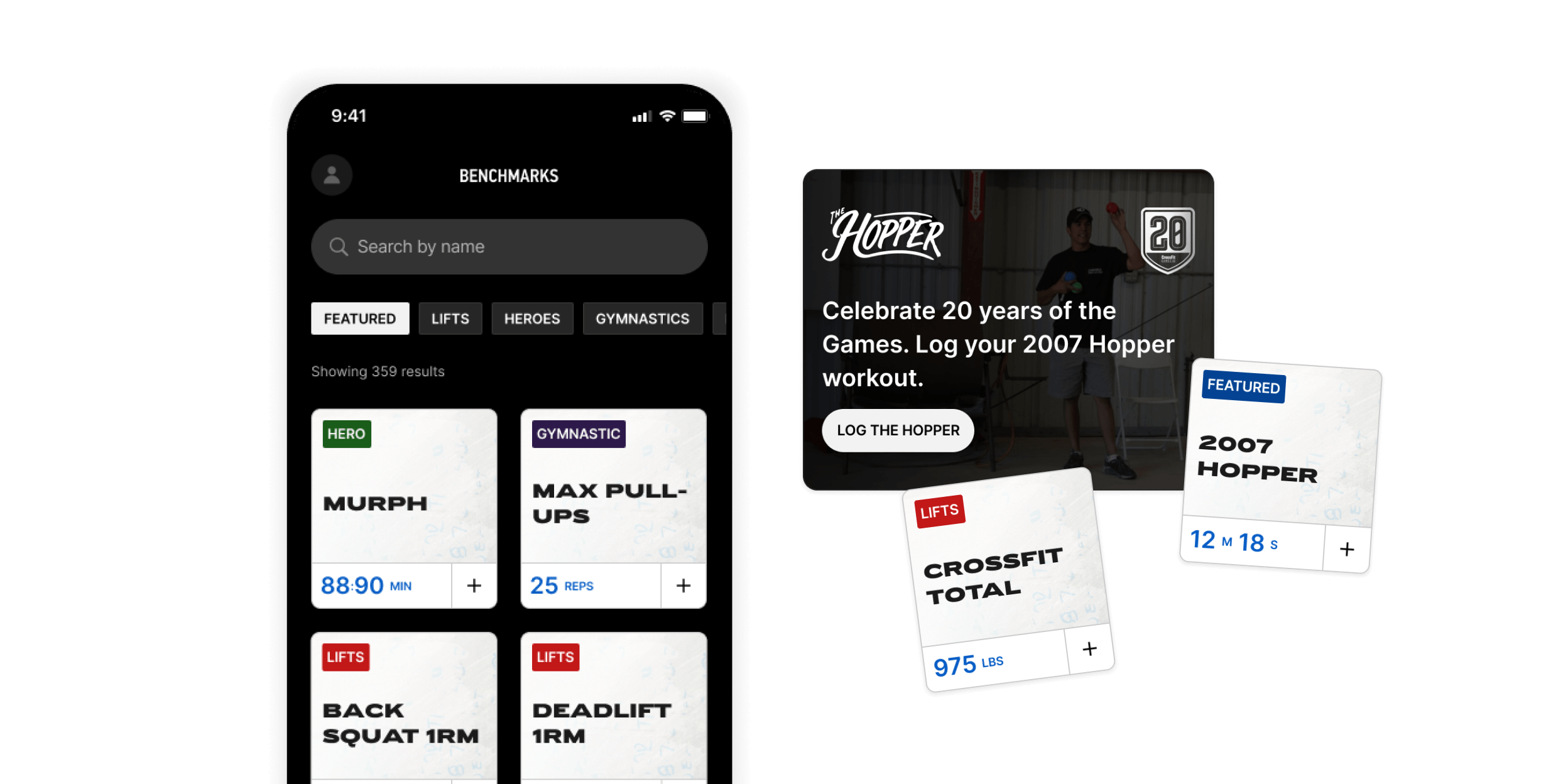 Increasing Workout Logging 20% in the CrossFit App header